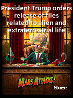 President Donald Trump released this post to his Truth Social network: ''Based on the tremendous interest shown, I will be directing the Secretary of War, and other relevant Departments and Agencies, to begin the process of identifying and releasing Government files related to alien and extraterrestrial life, unidentified aerial phenomena (UAP), and unidentified flying objects (UFOs), and any and all other information connected to these highly complex, but extremely interesting and important, matters.''